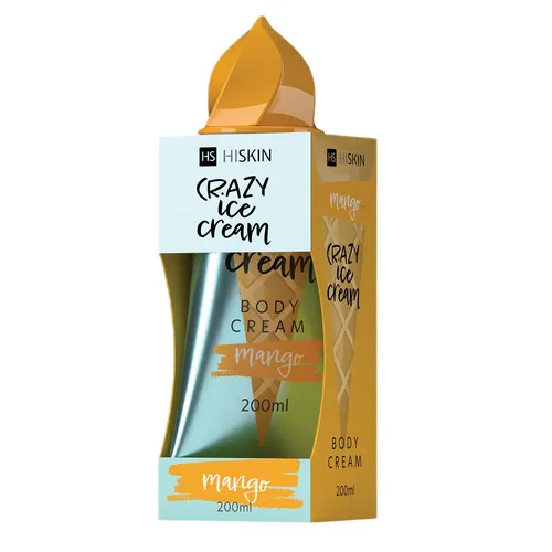 Crazy Ice Cream krem do ciała Mango 200ml HiSkin 5905359803867