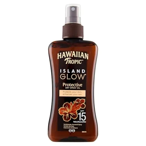 Hawaiian Tropic Island Glow Schutzöl LSF 15