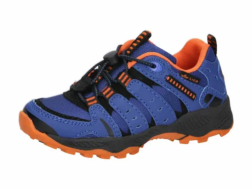 Lico Fremont Outdoorschuh Gr. 33, blau - Wanderschuhe für aktive Abenteuer, mit Schnellschnürsystem, bequemen Textilfutter und stabiler TPR-Laufsohle für optimale Traktion und Haltbarkeit.