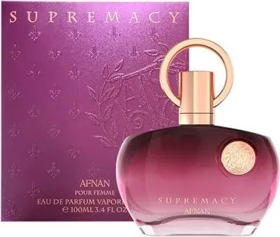 Afnan Eau de Parfum Supremacy Purple - Damendüfte, 100 ml Eau de Parfum mit einer harmonischen Duftkomposition aus fruchtigen Noten, Jasmin und Amber für ein unvergessliches Dufterlebnis.