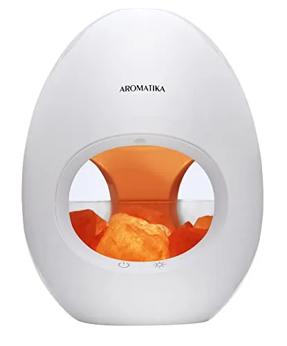 Aroma Diffuser mit Himalaya-Salzkristall-Lampe 250ml