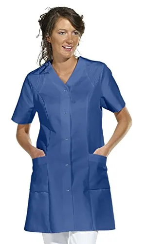 Leiber 7/8 Kasack 1/2 Arm 42 Blau - Bequeme medizinische Berufsbekleidung - Medizinische Berufsbekleidung, aus atmungsaktivem Material für höchsten Tragekomfort bei langen Schichten.
