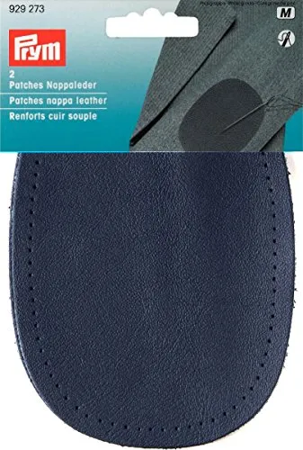 - Patches Nappaleder (zum Aufnähen) dunkelb 929273
