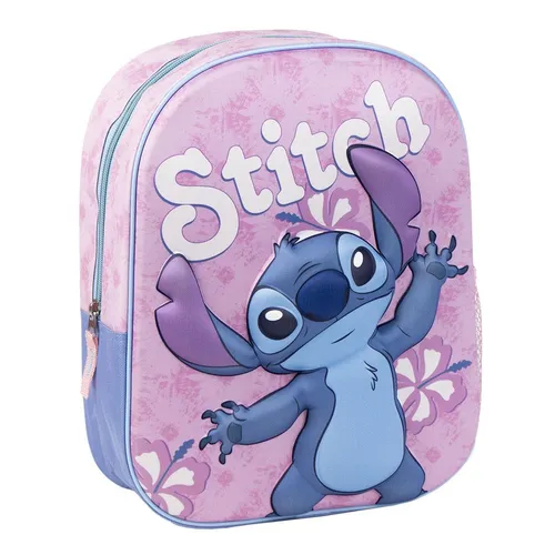 Rucksack Lilo & Stitch 3D - Disney Stitch Kindergartenrucksack 31x25x10 cm