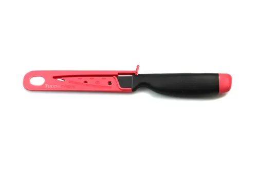 TUPPERWARE Messer A-Serie pink Gemüsemesser - Praktisches und scharfes Gemüsemesser aus der TUPPERWARE A-Serie, ideal für präzises Schneiden in der Küche. Ergonomischer Griff für optimalen Komfort.
