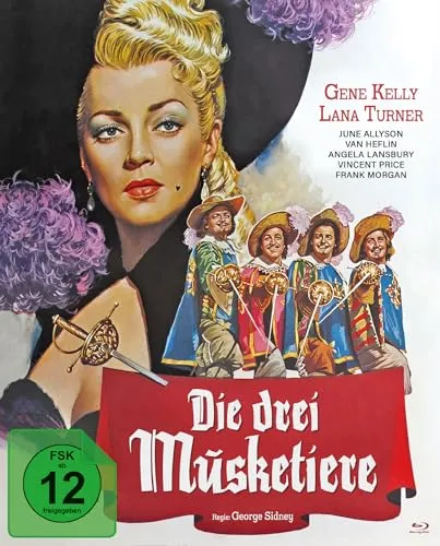 Die drei Musketiere - Blu-ray + DVD - *NEU* - Filme: Erleben Sie das Abenteuer der drei Musketiere in brillanter Bild- und Tonqualität auf Blu-ray und DVD.