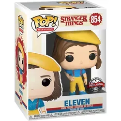 Stranger Things Season - Eleven 854 Special Edition - Funko Pop! Figur - Offiziell lizenzierte Funko Pop! Figur von Eleven aus Stranger Things, ca. 10 cm hoch, perfekt für Sammler und Fans der Serie.