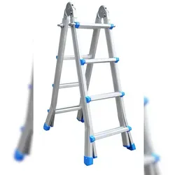 Klappleiter Teleskopleiter 4x4 – Vielseitige Aluminiumleiter