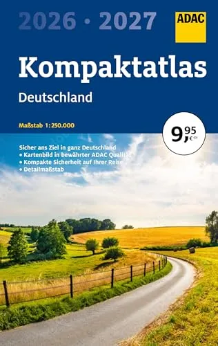 ADAC Kompaktatlas 2026/2027 Deutschland 1:250.000 von ADAC