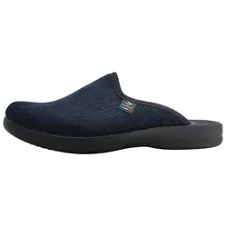 Fly Flot Hausschuhe in Schwarz - Komfort für Zuhause - Bequeme Hausschuhe in Größe 42, aus hochwertigem Cord mit Textilfutter. Ideal für entspannte Stunden zu Hause, mit rutschfester PU-Sohle für sicheren Halt.