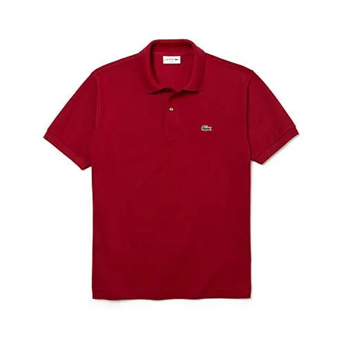 Lacoste Herren Polo-Shirt Kurzarm L1212, Rot von Lacoste