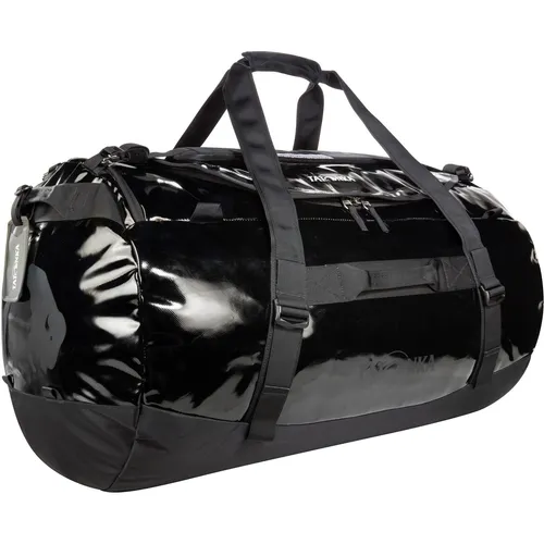 TATONKA Reisetasche Rucksack Barrel 110L Black - Robuste Reisetasche mit Rucksackfunktion, 110L Volumen und abnehmbaren Schultergurten für höchsten Reisekomfort. Ideal für Reisen oder Sport.