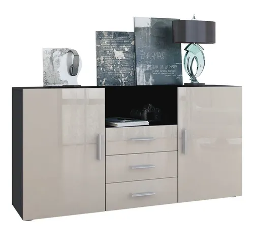 Vladon Sideboard Skadu in grau von Vladon