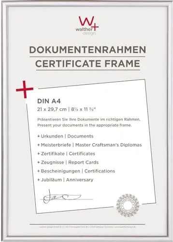 Bilderrahmen Silber von walther design