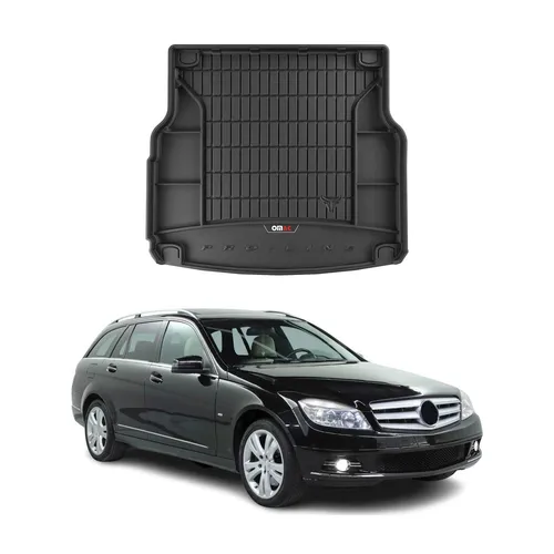 OMAC Gummi Kofferraumwanne für Mercedes C Klasse S204 (2007-2014) - Hochwertige Kofferraumwanne aus TPE für Mercedes C-Klasse S204. Wasserfest, hitze- und kältebeständig sowie leicht zu reinigen. Ideal für optimalen Schutz im Kofferraum.