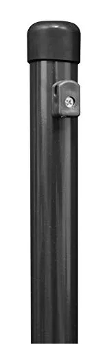 ALBERTS Zaunfeldpfosten verkürzt mit Spanndrahthaltern Ø 3,8 x 16