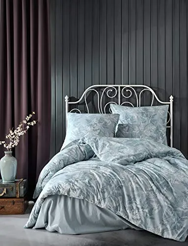 ZIRVEHOME Bettwäsche 155x220 cm - Mintgrün, 2-teiliges Set aus 100% Baumwolle - Bettwäsche-Set in Mintgrün, bestehend aus einem Bettbezug 155x220 cm und einem Kissenbezug 80x80 cm. Hochwertige Baumwolle sorgt für Atmungsaktivität und Hautsympathie. Pflegeleicht und nach Öko-Tex-Standard 100 zertifiziert.