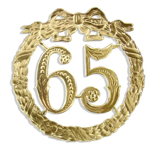 Kunze Deko-Buchstaben Jubiläumszahl 13 cm [Ziffer 10-100]