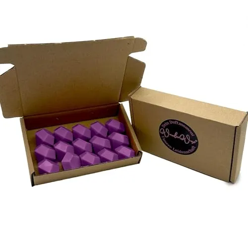 WonderWax Duftwachs Wax Melts für Duftlampe, 6 Kreise Duftmelt Wachsmelt Sojawachs Duftwachs Würfel für Raumdüfte, Wachs Duftöl Winter Indoor Schmelzen für Aromalampe Himbeere & Brombeere