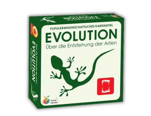Young Newton Spiel Evolution - Strategisches Brettspiel über die Entstehung der Arten - Gesellschaftsspiel, das die Prinzipien der Evolutionstheorie unterhaltsam vermittelt und strategisches Denken fördert.