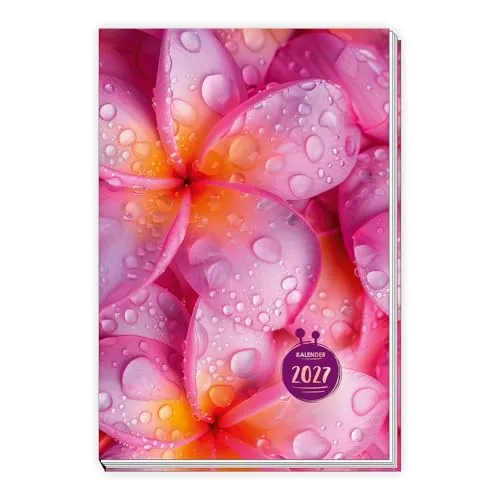 Trötsch Taschenkalender A6 Flowers 2027: Wochenkalender