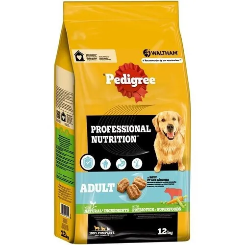 PEDIGREE ADULT HUNDEFUTTER 12 kg -Rind - Gemüse - Hunde - Trocken - Futter