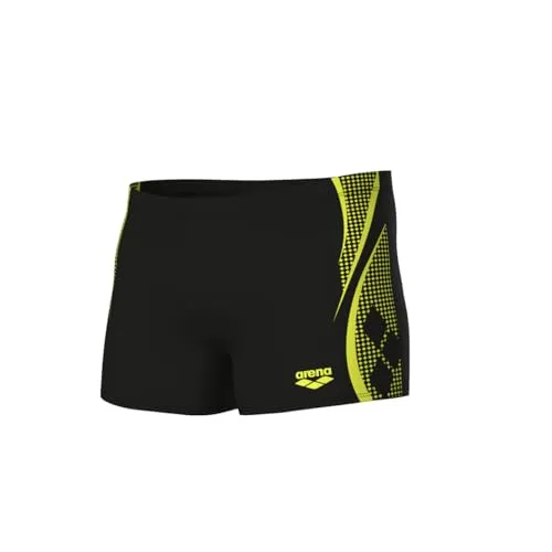 Arena Feel Herren Graphic Badehose – Stylisch & Bequem - Bequeme Herren Badehose aus recyceltem Material, perfekt für Freizeit- und Fitnessschwimmer. Mit 4-Wege-Stretch und schnelltrocknenden Eigenschaften für höchsten Tragekomfort im Wasser.