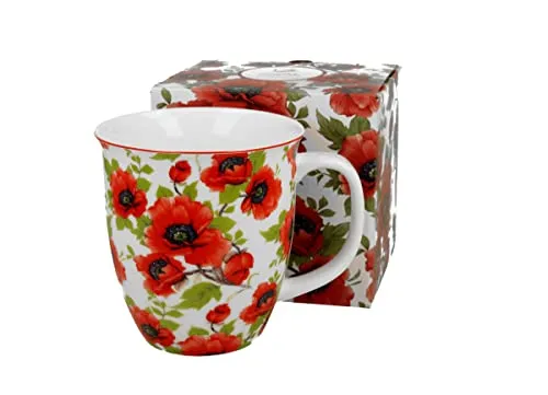 DUO FLORAL Becher 650 ml LINA New Bone China Porzellan