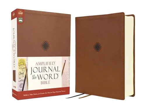 Produktbild Amplified Journal the Word Bible, Leathersoft, Brown