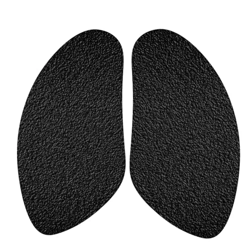 4R Quattroerre.it 18284 Tankpad Grip, rutschfest, seitlich, für Motorrad, rechts+Links, Schwarz, 220 x 120 mm