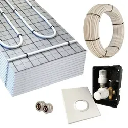 HoWaTech TAC Komplett Set 5/10m² Fußbodenheizung - Effiziente Fußbodenheizung mit 20mm EPS Dämmplatten für hohen Komfort und Energieersparnis. Ideal für Renovierungen, kombinierbar mit diversen Bodenbelägen.