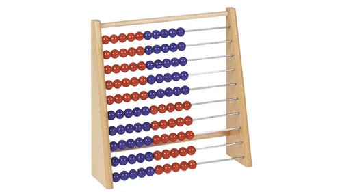 Betzold Rechenrahmen, groß, rot/blau von Betzold