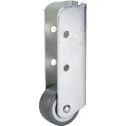 Bockrolle mit Softrad, 38 mm Durchmesser, 45 kg Tragkraft - Praktische Bockrolle mit 38 mm Durchmesser und 45 kg Tragkraft. Ideal für den Innenbereich, ermöglicht sanftes Bewegen auf empfindlichen Böden. Robuste Bauweise für leichte Lasten.