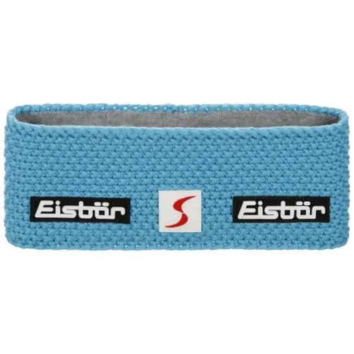 Eisbär Jamie Skipool Stirnwärmer Stirnband Headband Ohrenwärmer Ohrenschutz (One Size - blau)