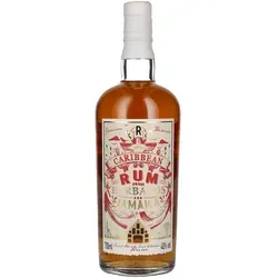 FRC Caribbean Rum - Exotische Fruchtaromen aus Barbados und Jamaica - Premium Rum mit 40% Vol. und intensiven Aromen von Papaya und Mango, ideal für edle Drinks und puren Genuss.