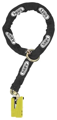 ABUS Granit Detecto XPlus 2.0 - Bremsscheiben- und Kettenschloss 120 cm - Fahrradschlösser mit 100 dB Alarmfunktion und 12 mm gehärteter Stahlkette bieten ultimativen Diebstahlschutz für dein Motorrad. Flexibel und sicher - das ideale Duo für hochwertige Bikes.