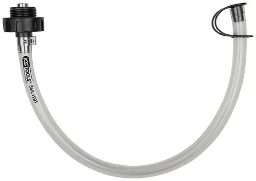 Ks Tools Ölablassschlauch 550.1291 - Praktischer Ölablassschlauch für sauberes und schnelles Ablassen von Motoröl, ideal für Werkstätten und Hobbyschrauber.
