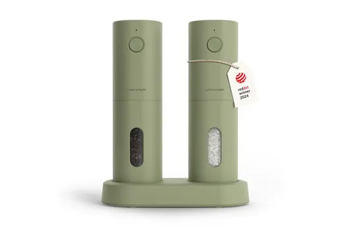 LARS NYSØM Gewürzmühle Spænding in Sage Green in grün von LARS NYSØM