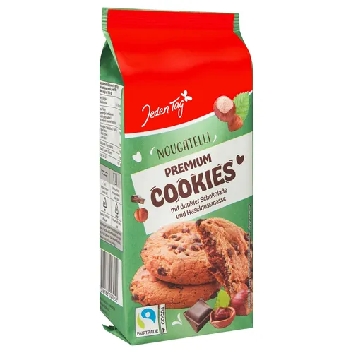 Jeden Tag Cookies Nougatelli 200g