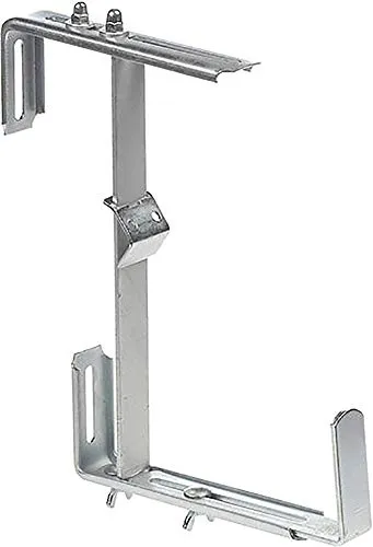 Alba Krapf Balkonkastenhalter verstellbar verzinkt 3-fach in silber von Alba Krapf