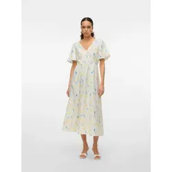 Sommerkleid VERO MODA VMFLORA OLGA in weiß von VERO MODA