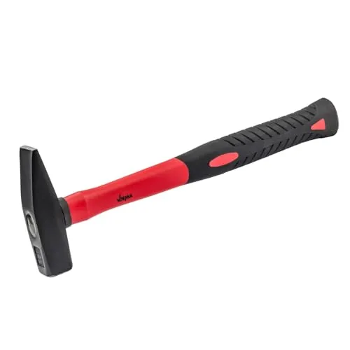 DEMA Schlosserhammer/Hammer 600g mit Fiberglasstiel