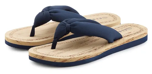 Elbsand Zehentrenner Badezehentrenner vegan blau Gr. 38