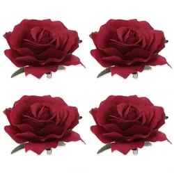 Haarklammern, -nadeln & -clips Rot von LuxusKollektion