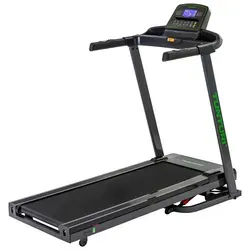 Tunturi Laufband Cardio Fit T40, Hometrainer für Zuhause mit 41 Programmen, 10 Winkel, 1-16 km/h - Schwarz