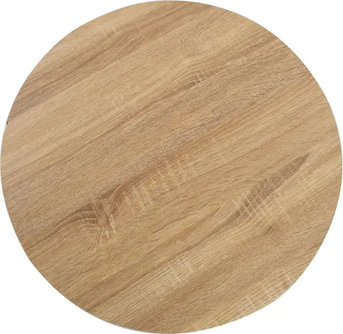 vidaXL Bistrotisch Hellbraun 60 cm MDF von vidaXL