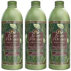 Tesori d ́Oriente Duschgel Tesori d'Oriente Forest Ritual Schaumbad 500 ml x3