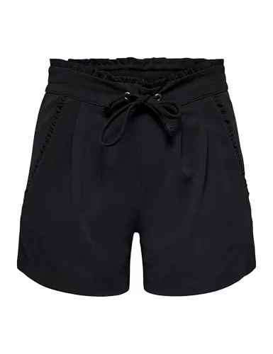 JdY Damen JDYNEW Catia JRS NOOS Shorts, Black, s
