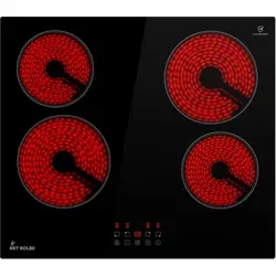 KKT KOLBE Elektro-Kochfeld CH5900RL – 59cm Glaskeramik Kochplatte mit 4 Zonen