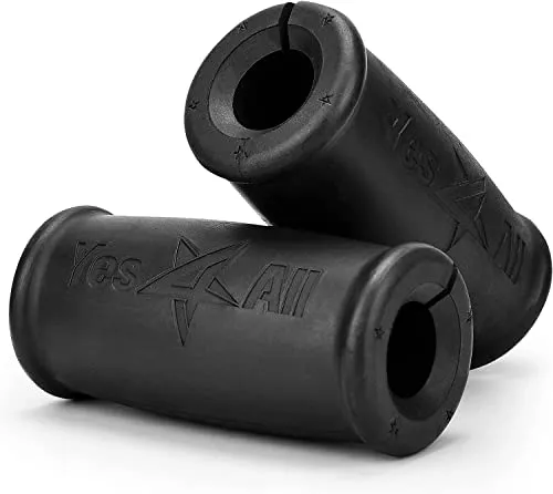 Yes4All Ergonomische Hantelgriffe (außendurchmesser 5,6 cm)